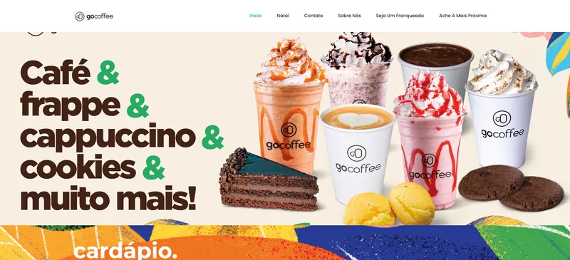 Sitio web de GoCoffee