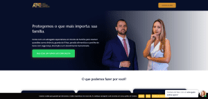 landing page advocacia familia